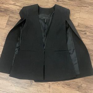 COPY - BCBG Black cape blazer